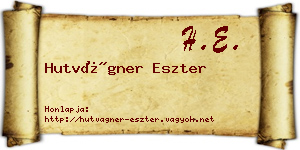 Hutvágner Eszter névjegykártya